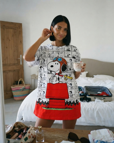 REMERON ANIMADO SNOOPY AVIADOR