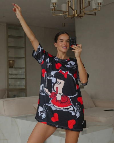 REMERON ANIMADO MAFALDA NEGRO