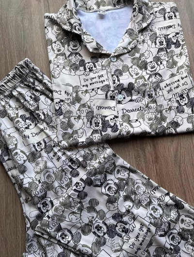 CAMISERO M/C MODAL SOFT - MICKEY -