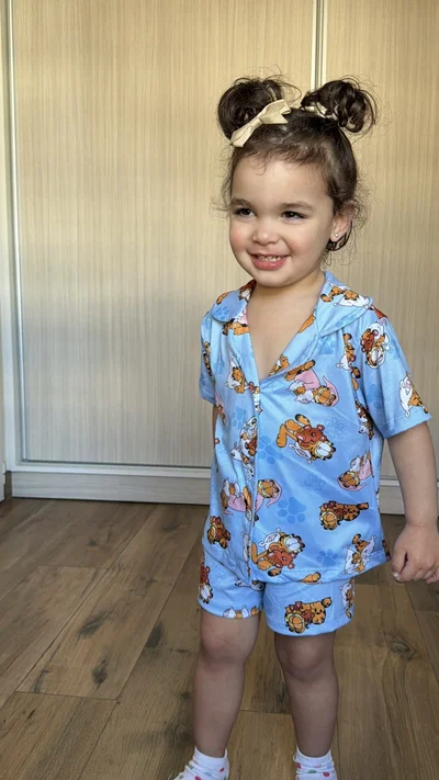 CAMISERO CORTO KIDS - GARFIELD -