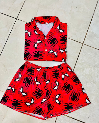 CAMISERO CORTO CURVY - SPIDERMAN -