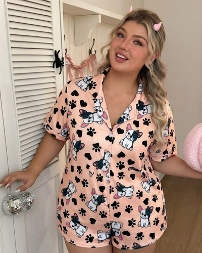 CAMISERO CORTO CURVY - BULLDOG -