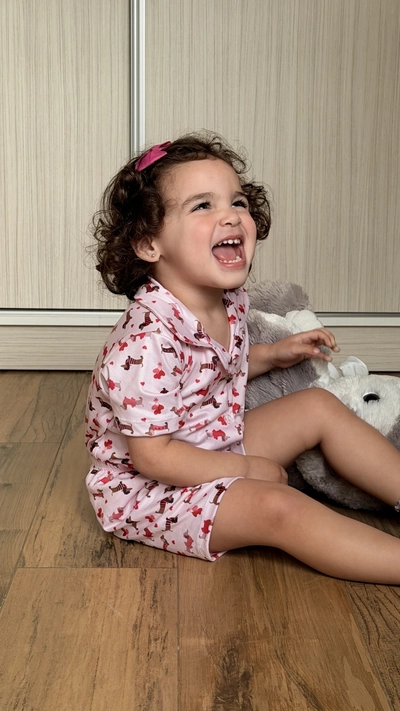 CAMISERO CORTO KIDS - SALCHICHA -