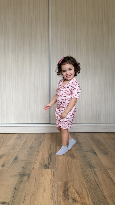 CAMISERO CORTO KIDS - SALCHICHA -