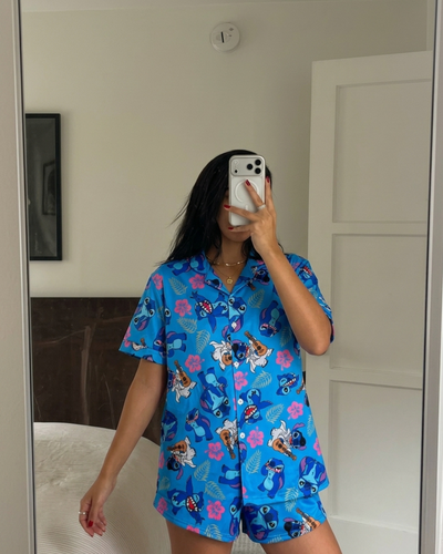 CAMISERO CORTO MODAL - STITCH -