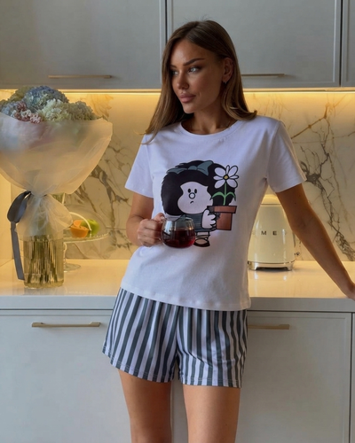 PIJAMA ANIMADO - MAFALDA - 