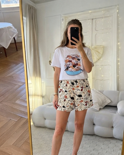 PIJAMA ANIMADO - CATS - 