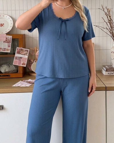 PIJAMA IMPORTADO MORLEY AZUL