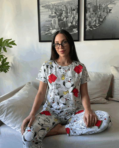 PIJAMA FULL PRINT MODAL SOFT - SNOOPY -