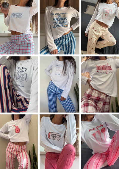 PACKS SURTIDOS PIJAMAS LARGOS  MODAL SOFT 