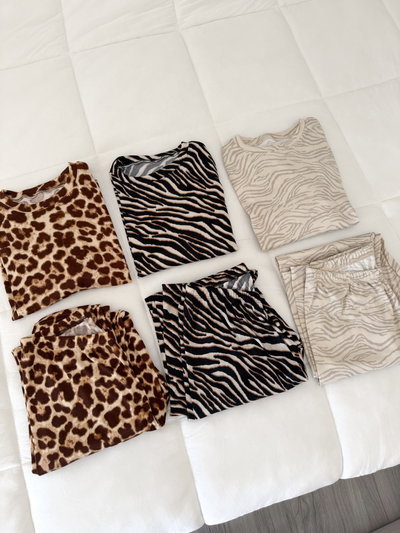 PACKS SURTIDOS PIJAMAS LARGOS MORLEY ESTAMPADO MANGA LARGA 