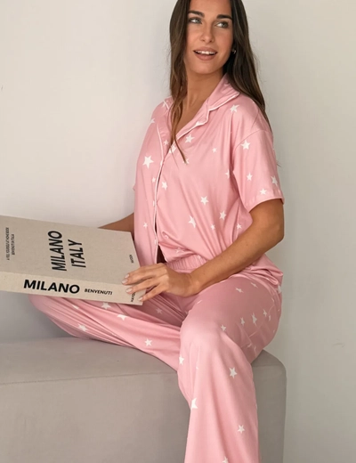 CAMISERO M/C MODAL SOFT - STARS -