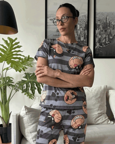 PIJAMA FULL PRINT MODAL SOFT - LUCIFER -