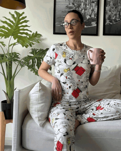 PIJAMA FULL PRINT MODAL SOFT - SNOOPY -