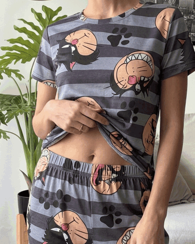 PIJAMA FULL PRINT MODAL SOFT - LUCIFER -