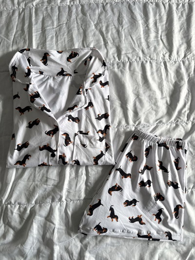 CAMISERO CORTO PERRO SALCHICHA