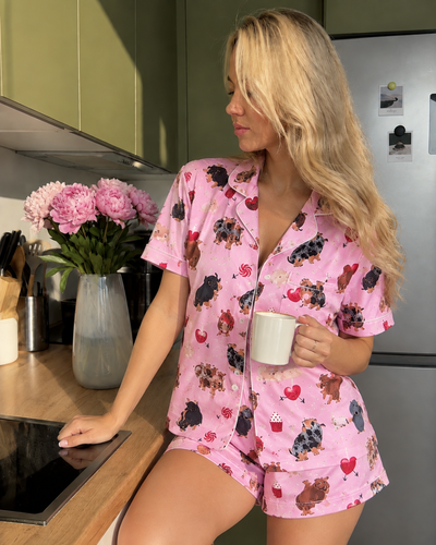 CAMISERO CORTO MODAL - PERRO SALCHICHA -
