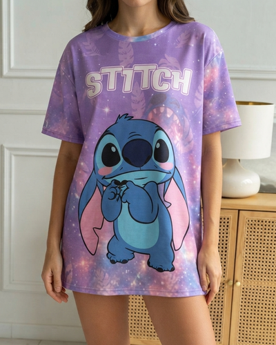 REMERON ANIMADO STITCH LILA