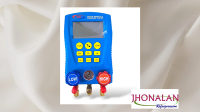 Manifold Digital con Vacuometro (92 Gases)