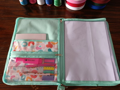 Organizador A4 con folios 