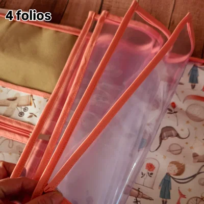 Organizador A4 con folios 