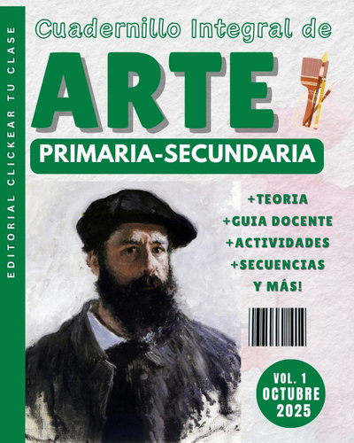 CUADERNILLO INTEGRAL DEL DOCENTE DE ARTE – Vol. 1: “Formas, Colores y Expresiones”
