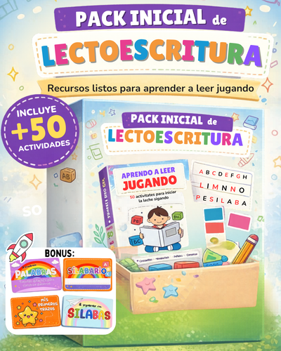 PACK DE LECTOESCRITURA INICIAL