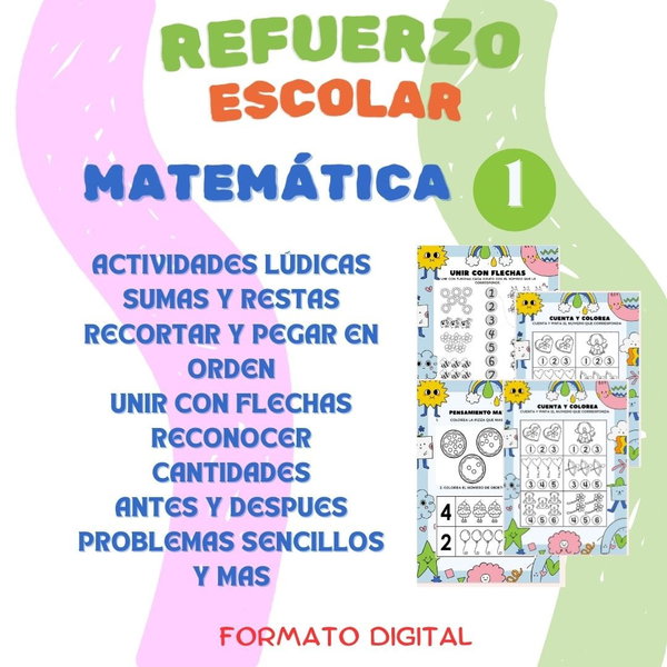 KIT MATEMATICA 1 (Refuerzo)
