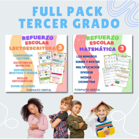 FULL PACK TERCER GRADO