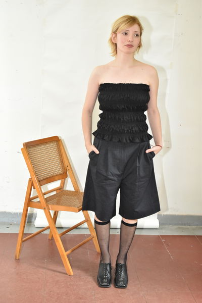 PRE ORDER - Top strapless 40 líneas