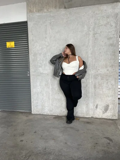 WID LEG ELASTIZADO BLACK