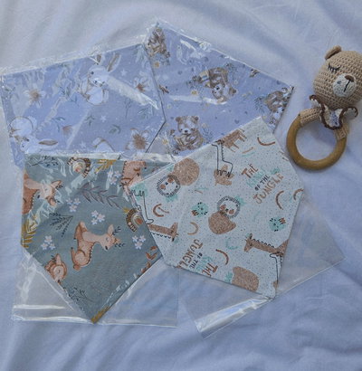 Baberos bandana impermeables