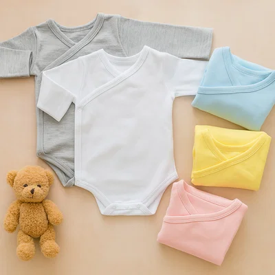 Body cruzado mangas largas