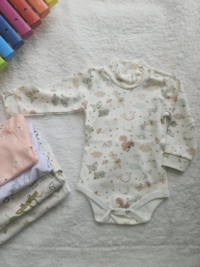 Body polera estampada T 0 al 5