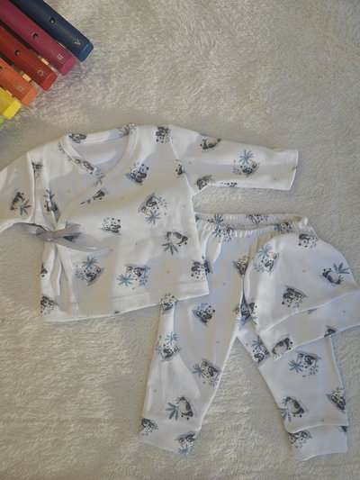 Ajuar 3 piezas estampado