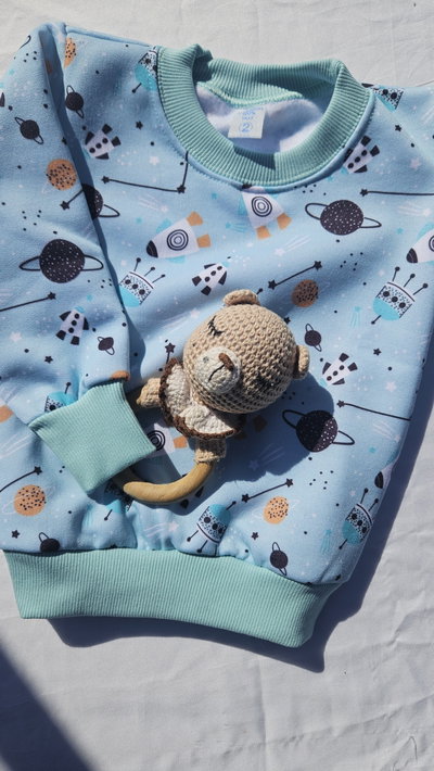 Buzo de algodón frizado