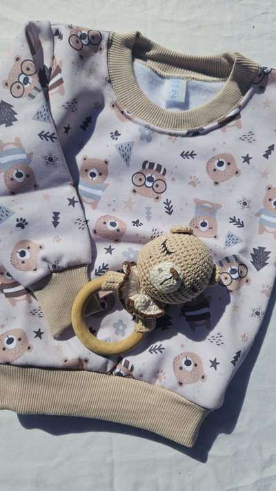 Buzo de algodón frizado