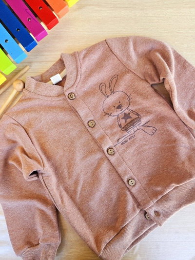 Campera Rustica con Botones