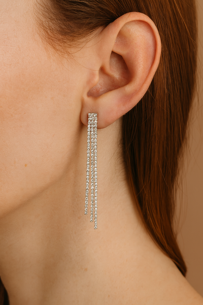 Aros Colgante Strass