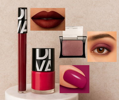 ​✨​Combo 2: Diva Sombra Individual + Labial Mate + Esmalte + Vaso 