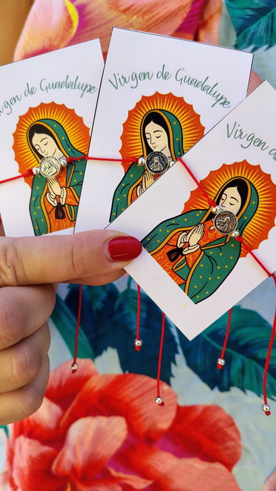 PULSERA SIMPLE - VIRGEN DE GUADALUPE