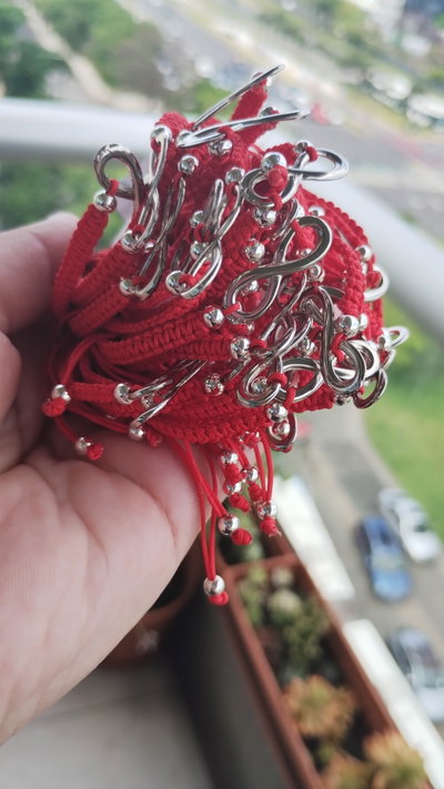 Pulsera Tejida Infinito
