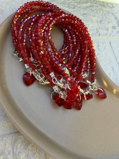 Pulsera Cristal Rojo SW 
