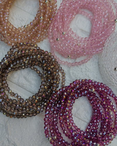 PULSERAS ELÁSTICAS CRISTAL CLÁSICA 