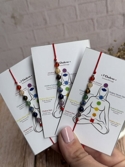 PULSERA 7 CHAKRAS -SIMPLE