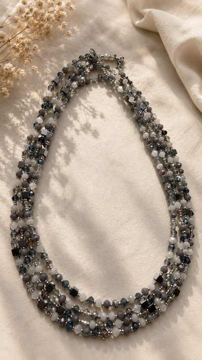 COLLAR MIX GRIS 