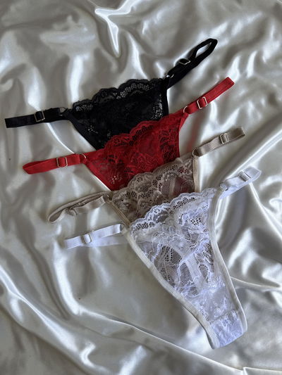 BOMBACHA DE ENCAJE - PACK X6