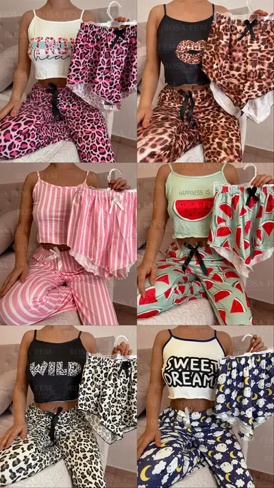 PIJAMA 3 PIEZAS - PACK X3