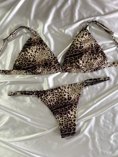 BIKINI ANIMAL PRINT REGULABLE