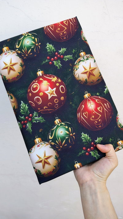 Manteles waterproof diseño navidad - adornos navideños 